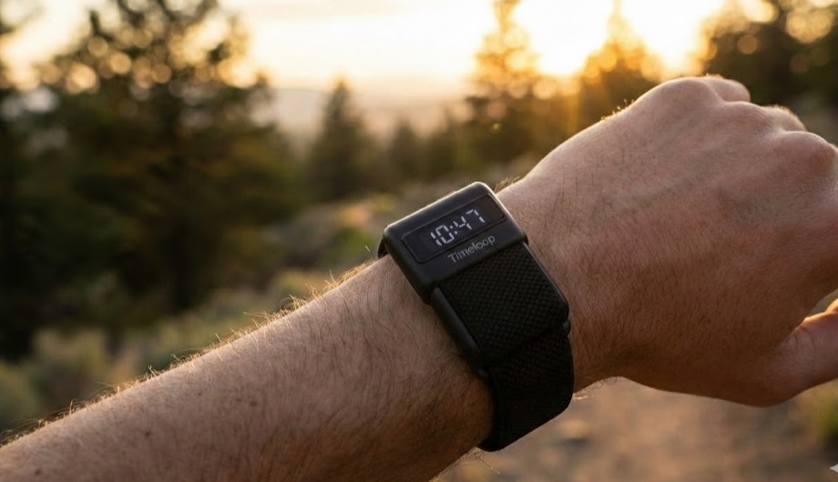 Timeloop - time display attachment for Whoop